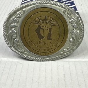 Vintage 1986 Statue‎ of Liberty Centennial Belt Buckle Weingeroff Ent.